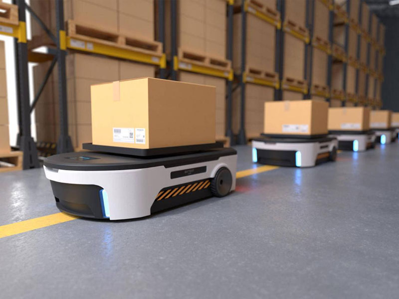 AGV transzfer robot